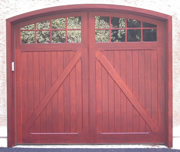 2 panel swing-style door