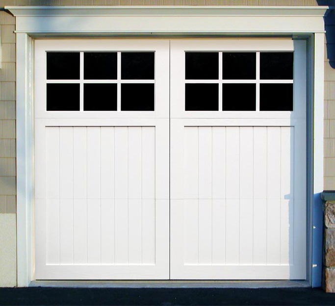 Swing style door with 12 lites