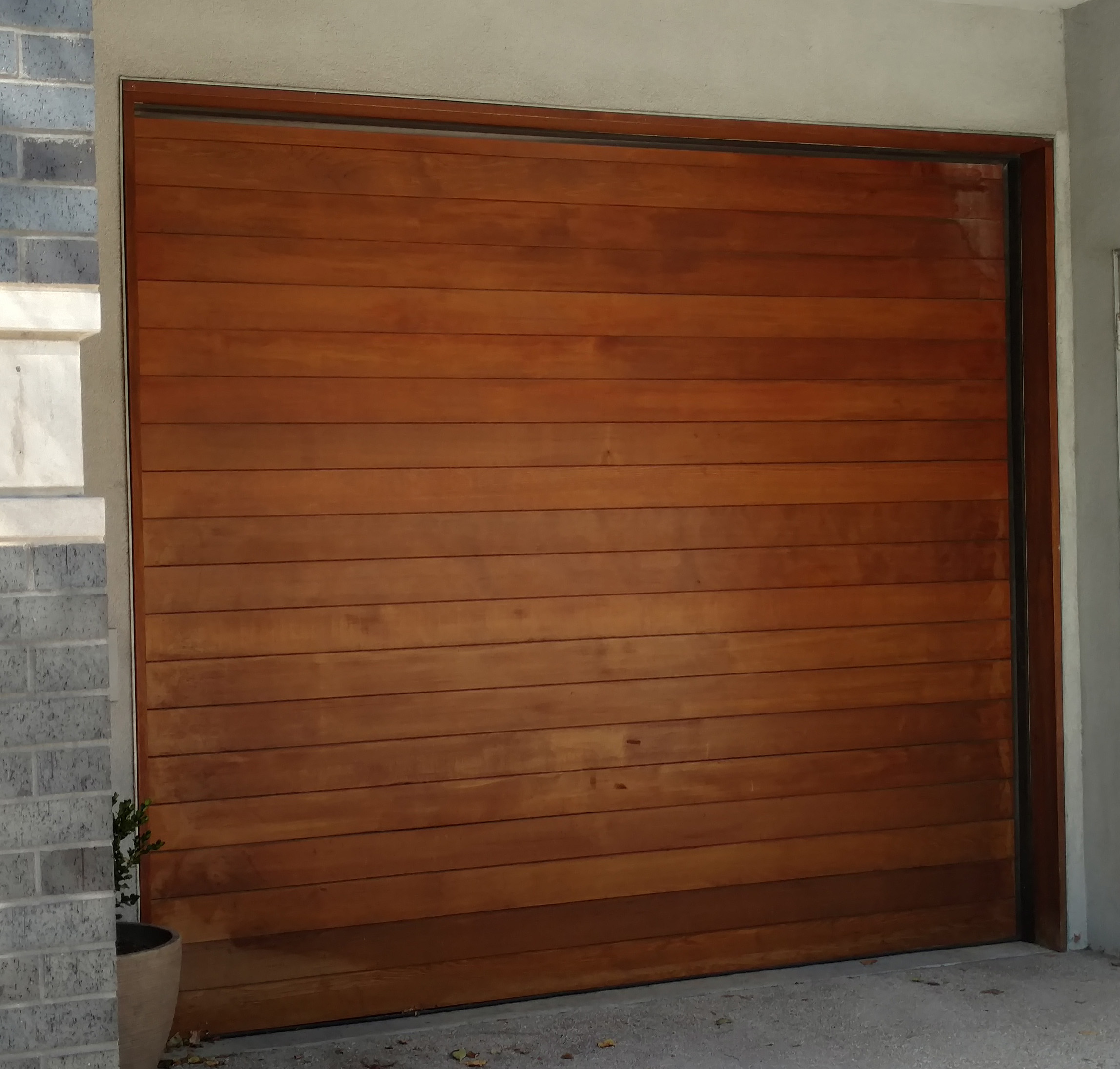 Custom contemporary style door