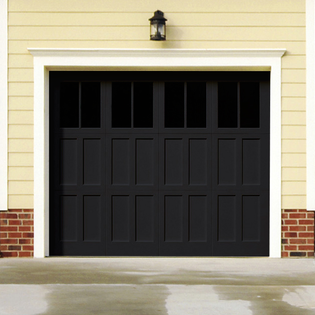 garage door color trend: Black Flame