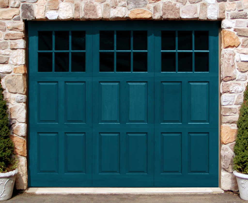 garage door color trend: Oceanside