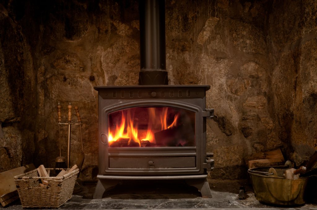 Wood-burning stoves are another method to efficiently heating a garage.