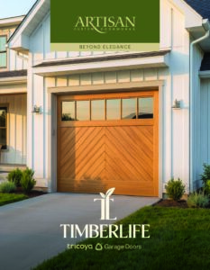 TimberLife Tricoya Garage Doors brochure May 2026 pdf