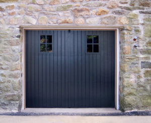 barn style garage door with square style garage door windows