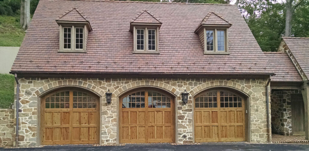 New Artisan Custom Doorworks garage doors
