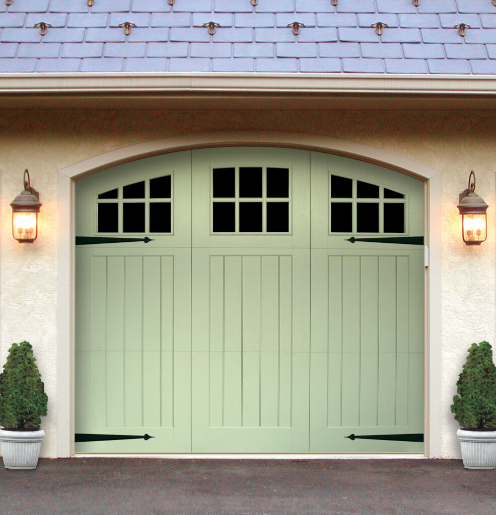 Garage coach lights.